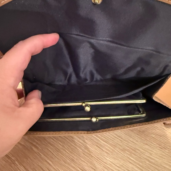 🤎🖤RARE🖤🤎 Dior Black x Brown Monogram Trotter Honeycomb Flap Wallet - Picture 9 of 13